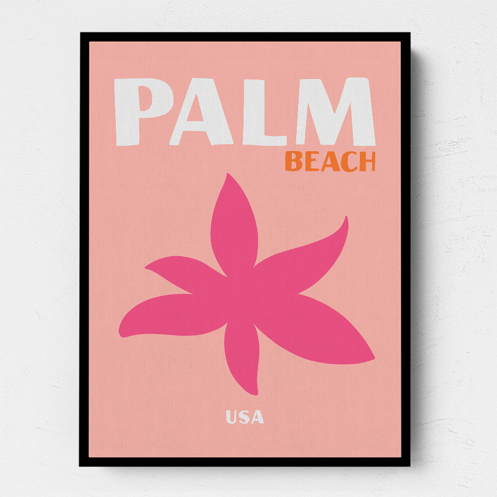 Palm Beach Travel Poster Palm Beach Travel Poster