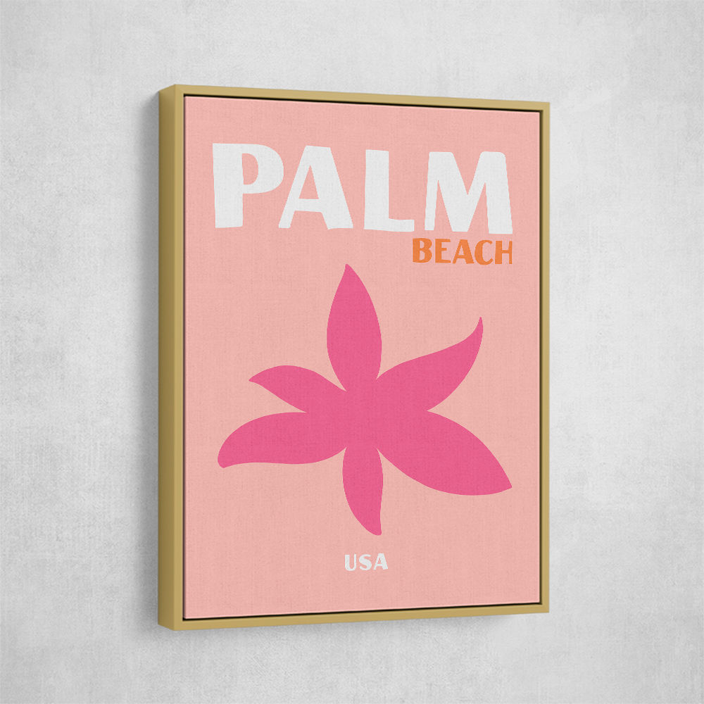 Palm Beach Travel Poster Palm Beach Travel Poster
