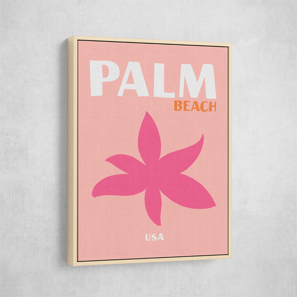 Palm Beach Travel Poster Palm Beach Travel Poster