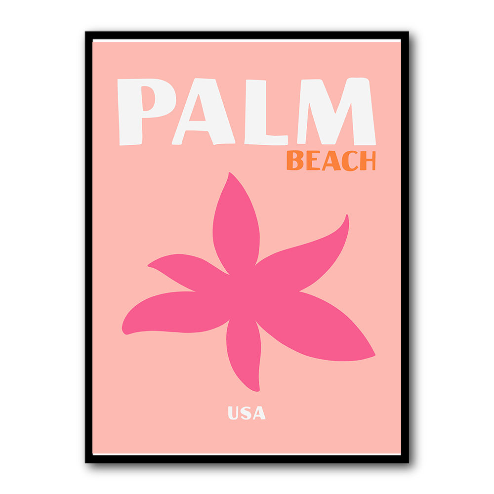 Palm Beach Travel Poster Palm Beach Travel Poster