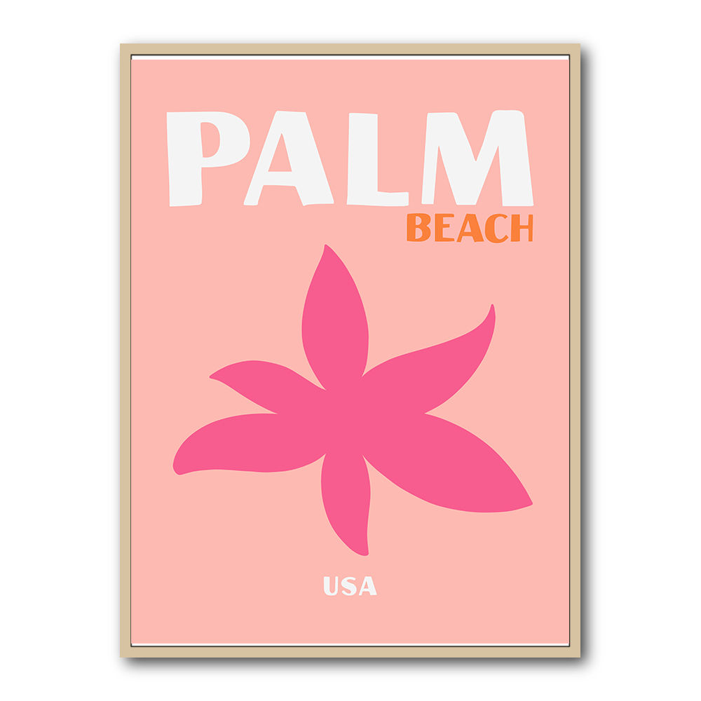 Palm Beach Travel Poster Palm Beach Travel Poster