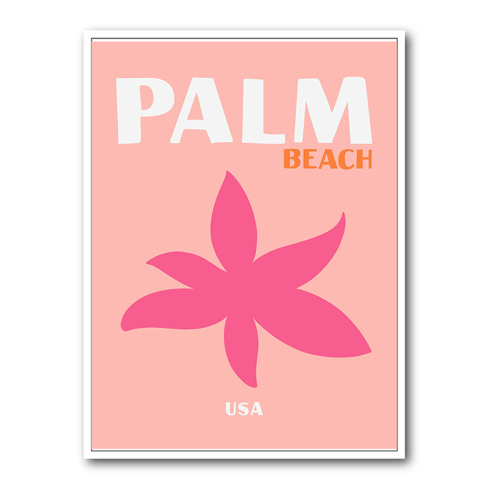 Palm Beach Travel Poster Palm Beach Travel Poster