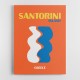 Santorini Travel Poster Santorini Travel Poster