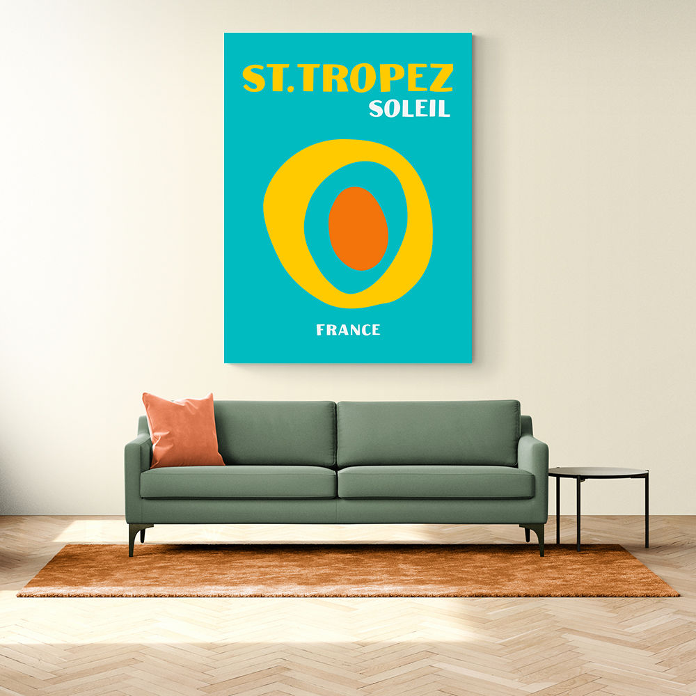 St Tropez Soleil Travel Poster