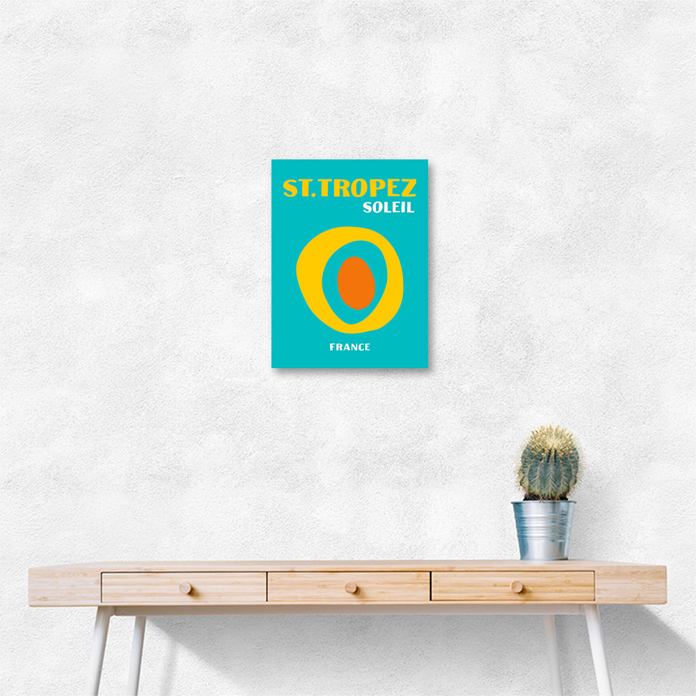 St Tropez Soleil Travel Poster