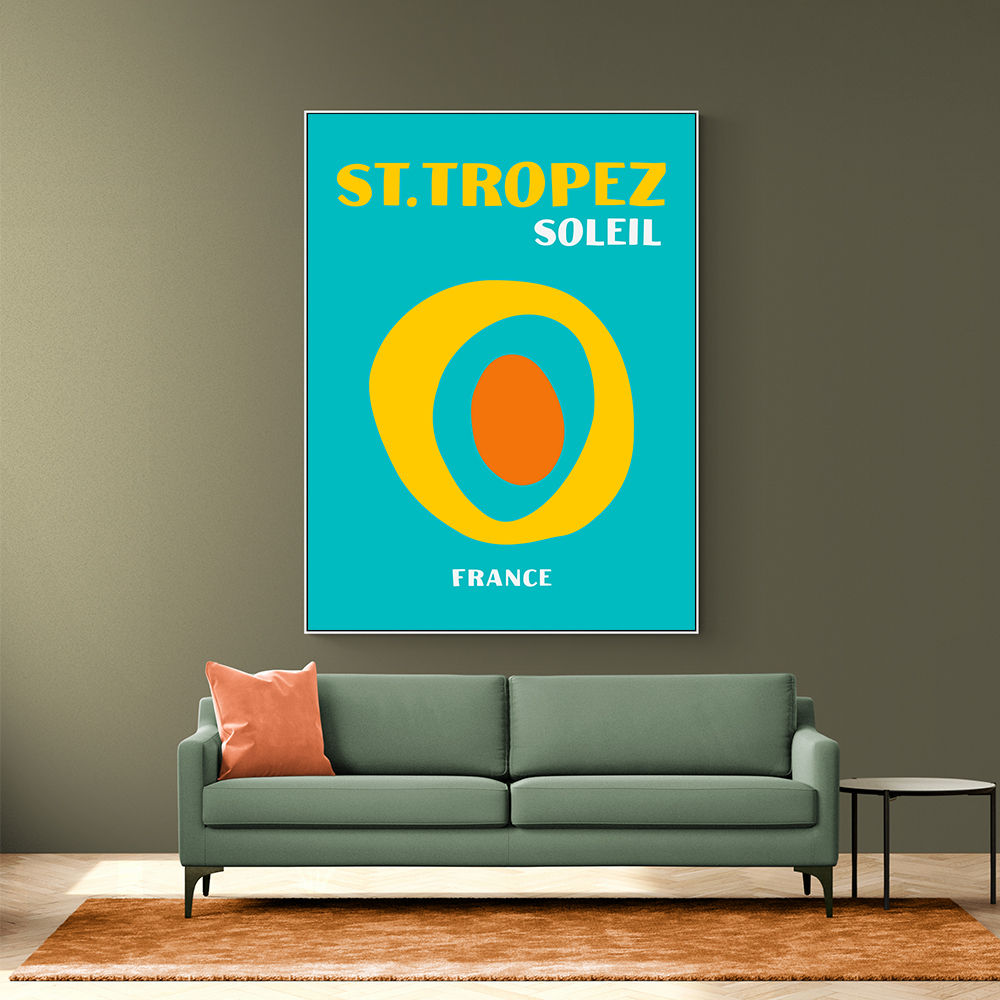 St Tropez Soleil Travel Poster