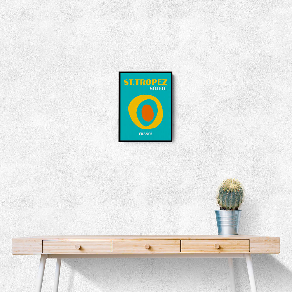 St Tropez Soleil Travel Poster