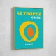 St Tropez Soleil Travel Poster