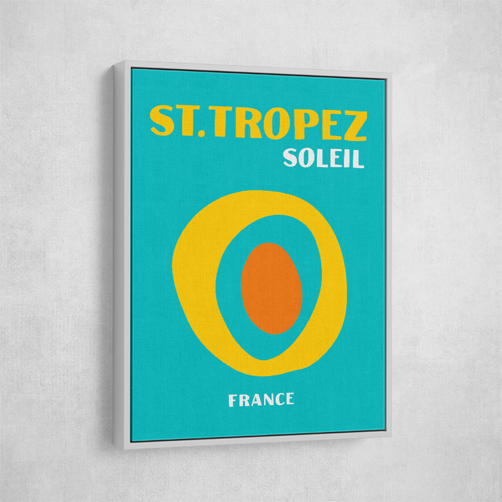 St Tropez Soleil Travel Poster