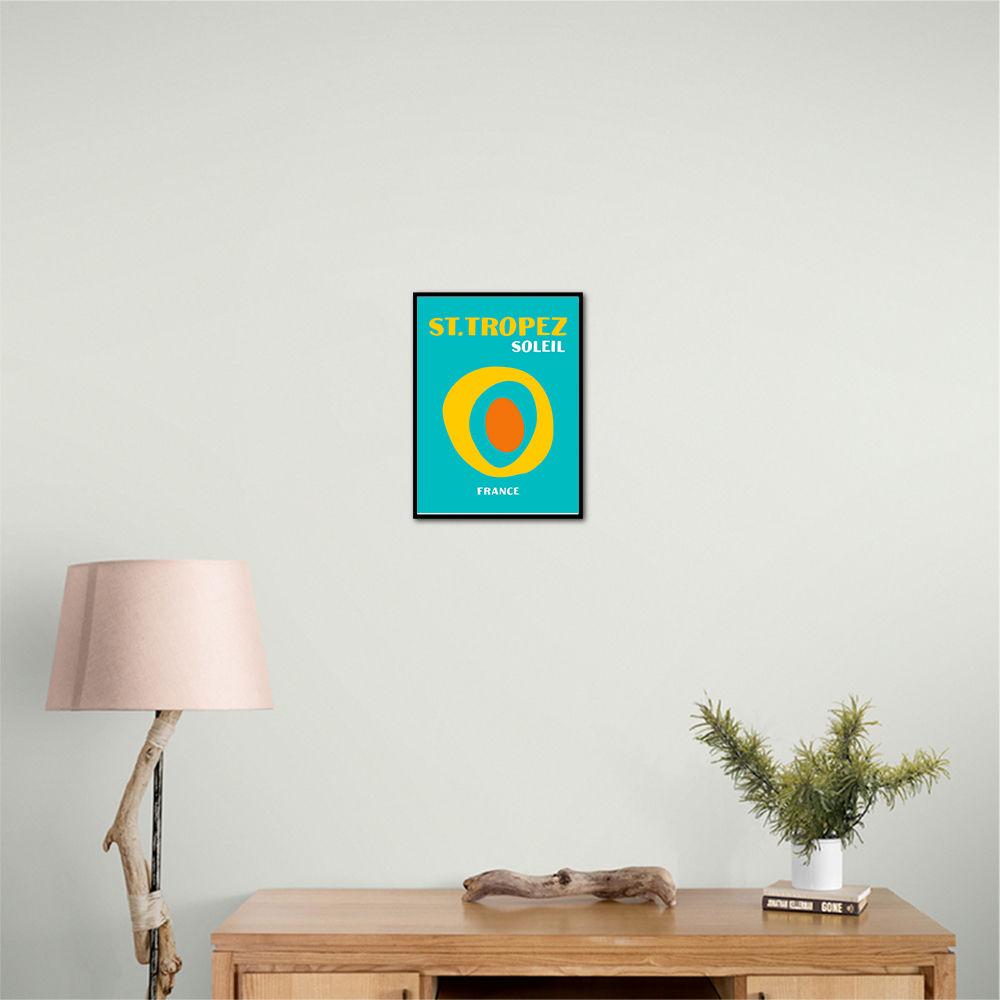 St Tropez Soleil Travel Poster