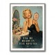 I'll Be Ready in Five Minutes Vintage Wall Art