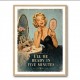 I'll Be Ready in Five Minutes Vintage Wall Art