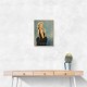 Champagne First - Questions Later Vintage Glamour Style Wall Art