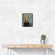 Champagne First - Questions Later Vintage Glamour Style Wall Art