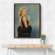 Champagne First - Questions Later Vintage Glamour Style Wall Art