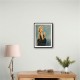 Champagne First - Questions Later Vintage Glamour Style Wall Art