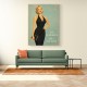 Too Glamorous For A Bad Mood Vintage Glamour Style Wall Art