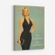 Too Glamorous For A Bad Mood Vintage Glamour Style Wall Art