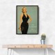 Too Glamorous For A Bad Mood Vintage Glamour Style Wall Art