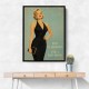 Too Glamorous For A Bad Mood Vintage Glamour Style Wall Art