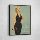 Too Glamorous For A Bad Mood Vintage Glamour Style Wall Art