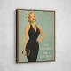 Too Glamorous For A Bad Mood Vintage Glamour Style Wall Art