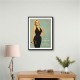 Too Glamorous For A Bad Mood Vintage Glamour Style Wall Art