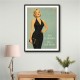Too Glamorous For A Bad Mood Vintage Glamour Style Wall Art