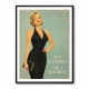 Too Glamorous For A Bad Mood Vintage Glamour Style Wall Art