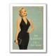 Too Glamorous For A Bad Mood Vintage Glamour Style Wall Art