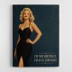 I'm Not Difficult Vintage Glamour Style Wall Art
