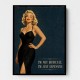 I'm Not Difficult Vintage Glamour Style Wall Art