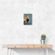 Too Pretty To Panic Vintage Glamour Style Wall Art