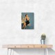Too Pretty To Panic Vintage Glamour Style Wall Art