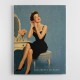Too Pretty To Panic Vintage Glamour Style Wall Art