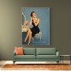 Too Pretty To Panic Vintage Glamour Style Wall Art