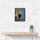 Too Pretty To Panic Vintage Glamour Style Wall Art