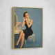 Too Pretty To Panic Vintage Glamour Style Wall Art