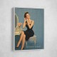 Too Pretty To Panic Vintage Glamour Style Wall Art