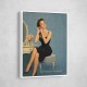 Too Pretty To Panic Vintage Glamour Style Wall Art