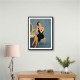 Too Pretty To Panic Vintage Glamour Style Wall Art