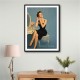 Too Pretty To Panic Vintage Glamour Style Wall Art