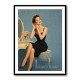 Too Pretty To Panic Vintage Glamour Style Wall Art
