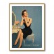 Too Pretty To Panic Vintage Glamour Style Wall Art