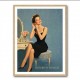 Too Pretty To Panic Vintage Glamour Style Wall Art