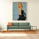 Pretty Polite and Slightly Chaotic Vintage Glamour Wall Art