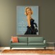 Pretty Polite and Slightly Chaotic Vintage Glamour Wall Art