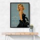 Pretty Polite and Slightly Chaotic Vintage Glamour Wall Art