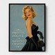 Pretty Polite and Slightly Chaotic Vintage Glamour Wall Art