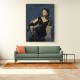 Elegantly Unbothered Vintage Glamour Wall Art